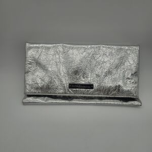 Metallic Fold-Over Clutch Bag by BCBGeneration